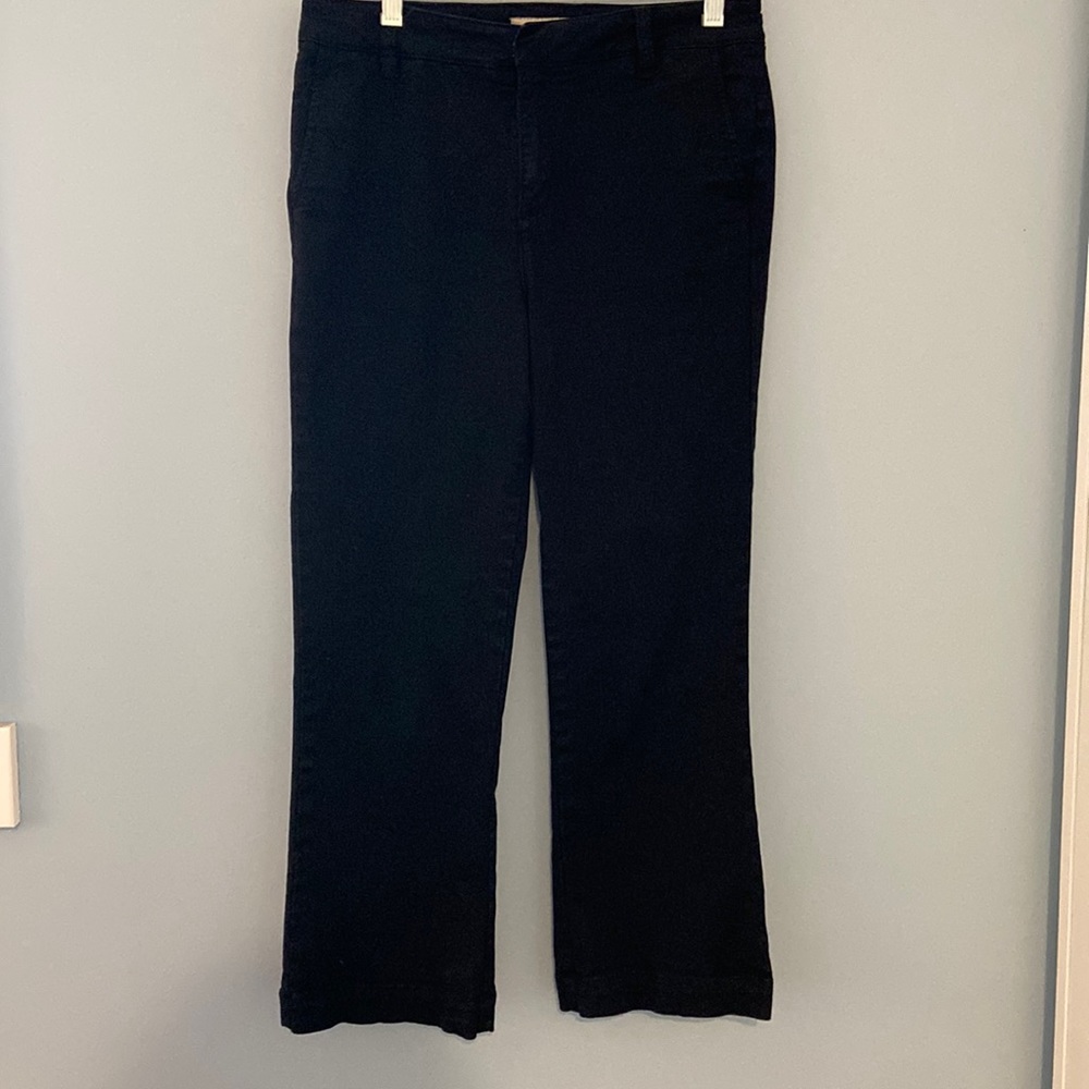 Crop black Josie pants